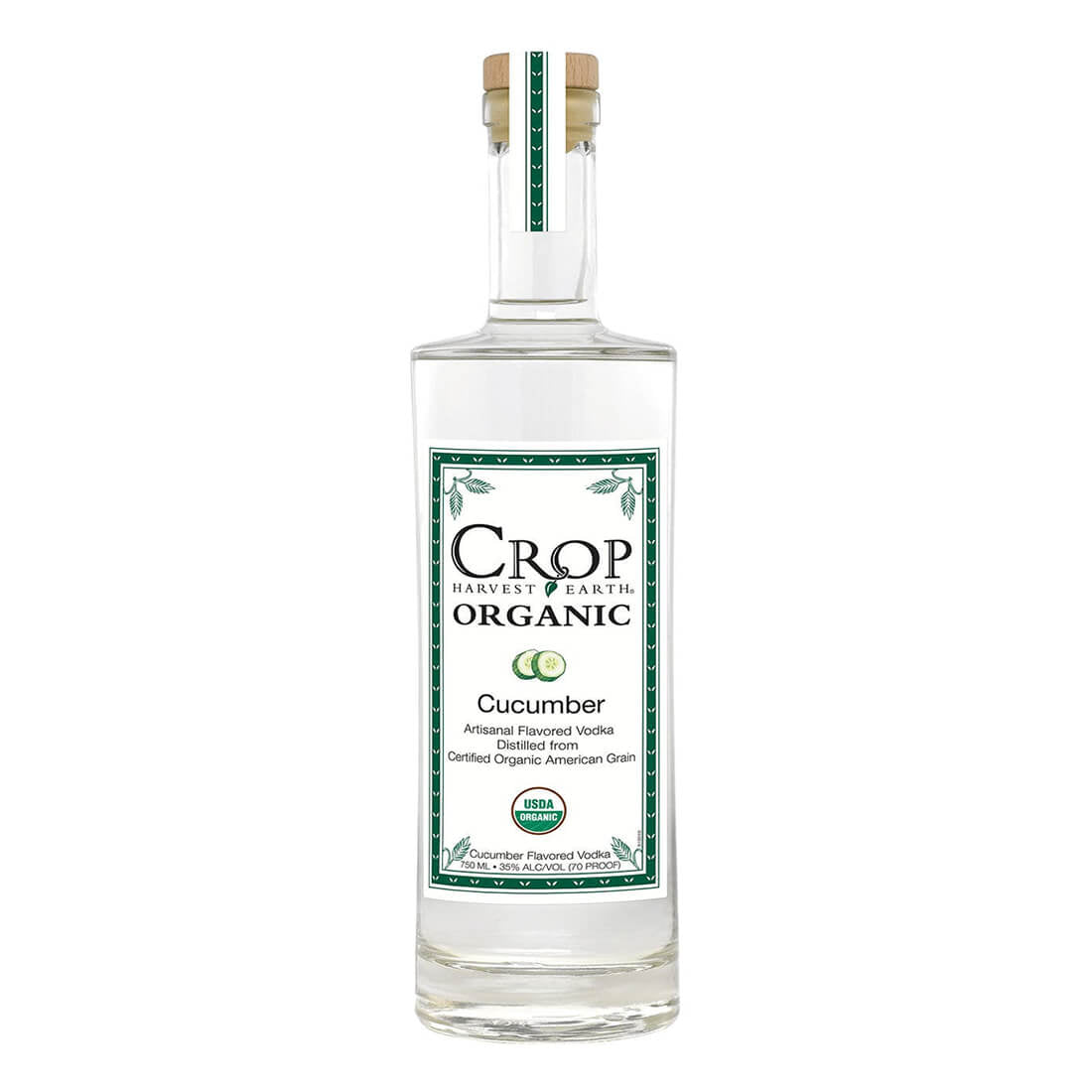 Crop Harvest Earth Vodka Cucumber