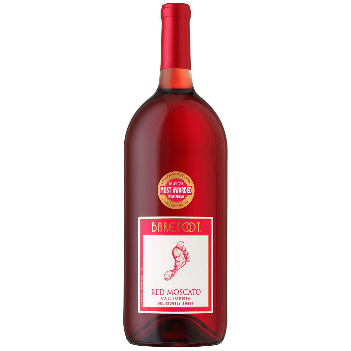 Barefoot Red Moscato